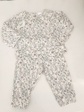 Chick Pea Floral Matching Set 12 Months